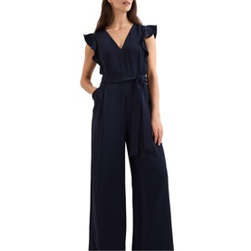 Kallie Frill Trim Jumpsuit