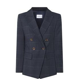 Efedra Check Single-Breasted Blazer