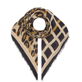 Aerosi Printed Square Scarf