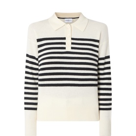 Orma Striped Polo Sweater
