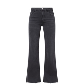 Cropped Wide Leg Jeans