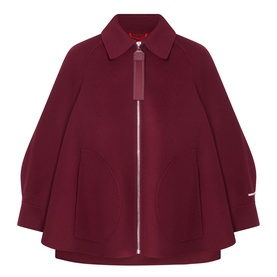 Saggina Double-Woven Peacoat