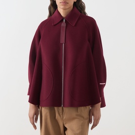 Saggina Double-Woven Peacoat