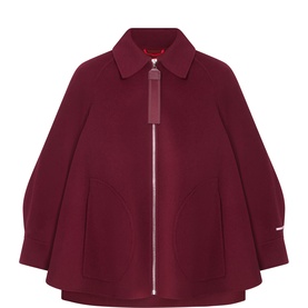 Saggina Double-Woven Peacoat