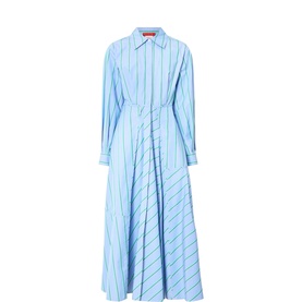 Ritmo Stripe Shirt Dress