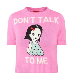 Argento Graphic Knit Top