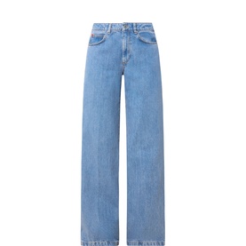 Liriche Mid-Rise Wide Leg Jeans