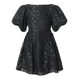 Heather Floral Jacquard Mini Dress