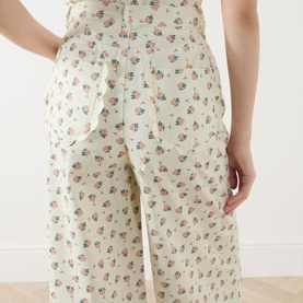 P&ecirc;che Ditsy Wide Leg Jeans