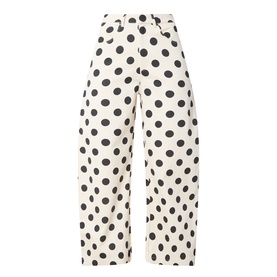 Ren&eacute;e Spot Barrel Leg Jeans