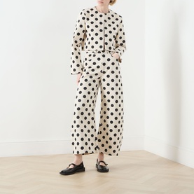 Ren&eacute;e Spot Barrel Leg Jeans