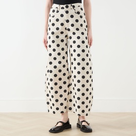 Ren&eacute;e Spot Barrel Leg Jeans