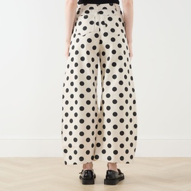 Ren&eacute;e Spot Barrel Leg Jeans