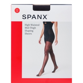SPANXshape&reg; High-Waisted Mid-Thigh Sheer Tights