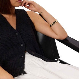 Tiered Hem Flared Skirt