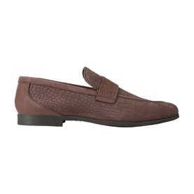 Aldgate Croc-Embossed Flex Loafers