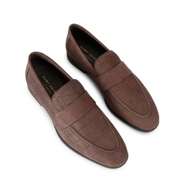 Aldgate Croc-Embossed Flex Loafers