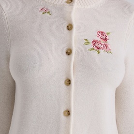 Daisie Floral Embroidered Cardigan