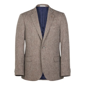 Ennis Herringbone Tweed Blazer
