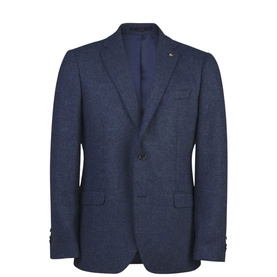 Ennis Herringbone Tweed Blazer