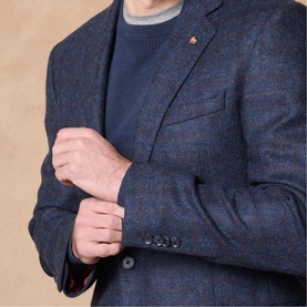 Ennis Check Tweed Blazer