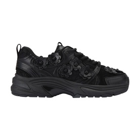 Lexie Floral Appliqu&eacute; Chunky Trainers
