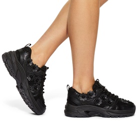 Lexie Floral Appliqu&eacute; Chunky Trainers