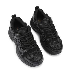 Lexie Floral Appliqu&eacute; Chunky Trainers