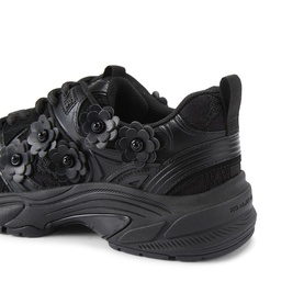 Lexie Floral Appliqu&eacute; Chunky Trainers