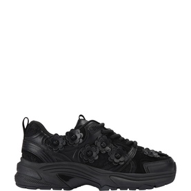 Lexie Floral Appliqu&eacute; Chunky Trainers