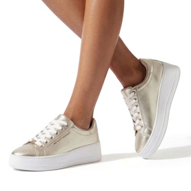 Lou Metallic Platform Trainers