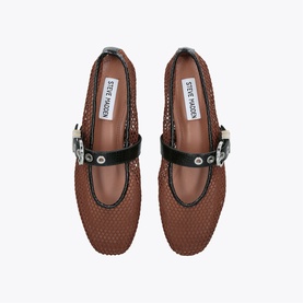 Lucia-Mesh Ballet Flats