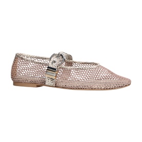 Lucia-Mesh Ballet Flats