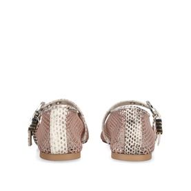 Lucia-Mesh Ballet Flats