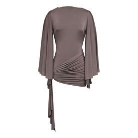 Lavine Draped Mini Playsuit