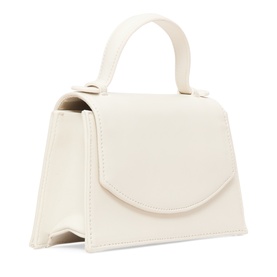 Leather Top Handle Clutch