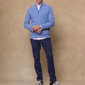 Liam Half Zip Sweater