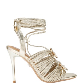 Marina High Tie Heeled Sandals