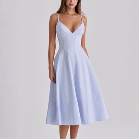 Millie Lace-Up Sundress