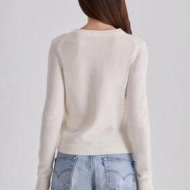 Poppie Wool Floral Embroidered Cardigan