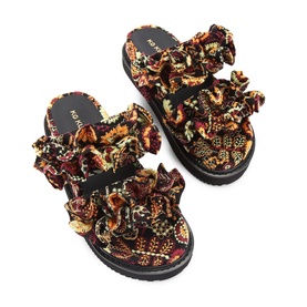 Sunshine Floral Embroidered Sandals