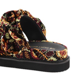 Sunshine Floral Embroidered Sandals