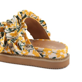 Sunshine Floral Embroidered Sandals