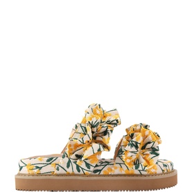 Sunshine Floral Embroidered Sandals