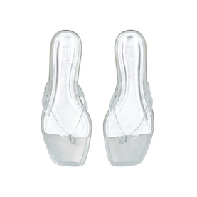 Trella Transparent Flip Flops