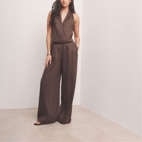 Linen Wide Trousers