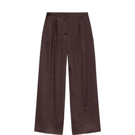 Linen Wide Trousers