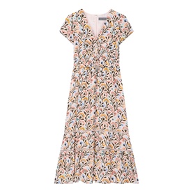Floral Print Midi Dress