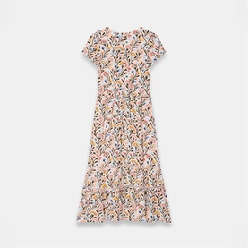 Floral Print Midi Dress