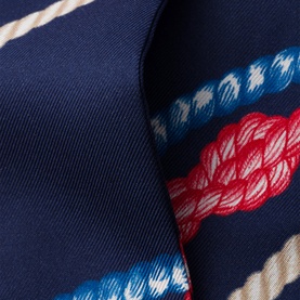 Printed Silk Twill Scarf